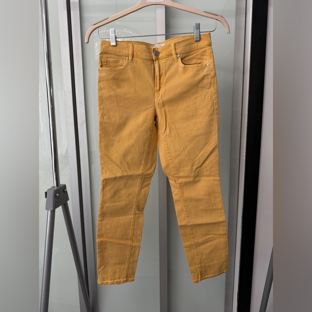 Mustard Yellow capri